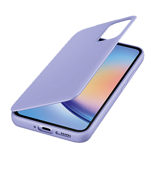 Samsung Smart View Wallet Case für Galaxy A54 5G Blueberry