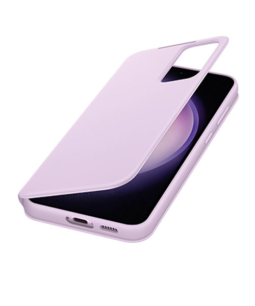 Samsung Smart View Wallet Case für Galaxy S23 Lila