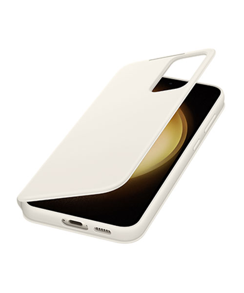 Samsung Smart View Wallet Case für Galaxy S23 Beige