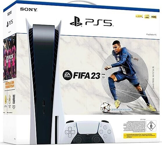 Sony Playstation 5 Disc Edition FIFA 23 white
