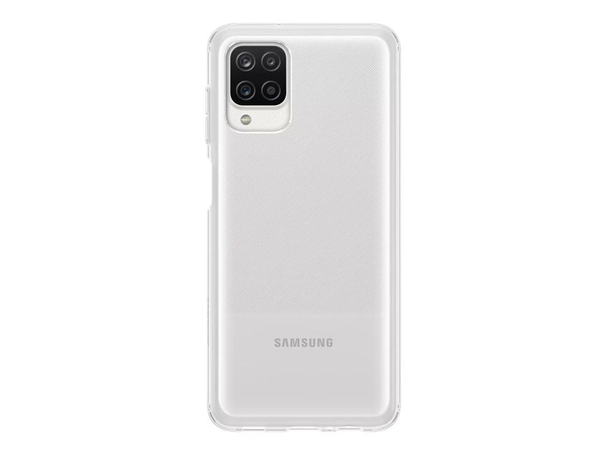 Original SAMSUNG Soft Clear Cover EF-QA125 Galaxy A12 transparent