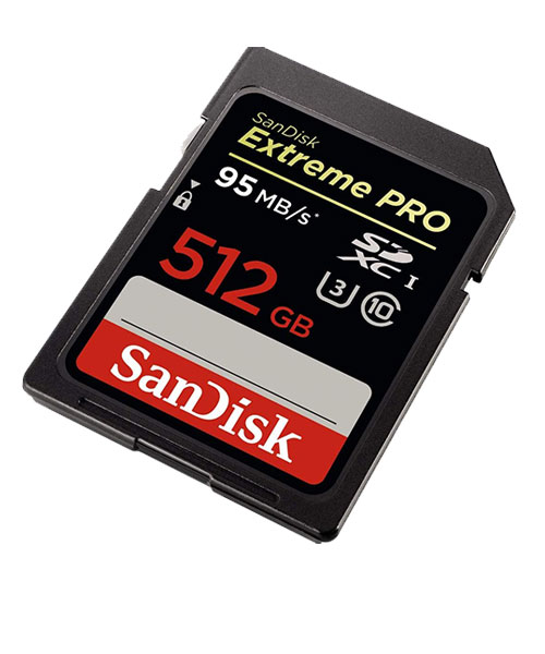 SanDisk Extreme SDXC Pro 95MB/s 512GB
