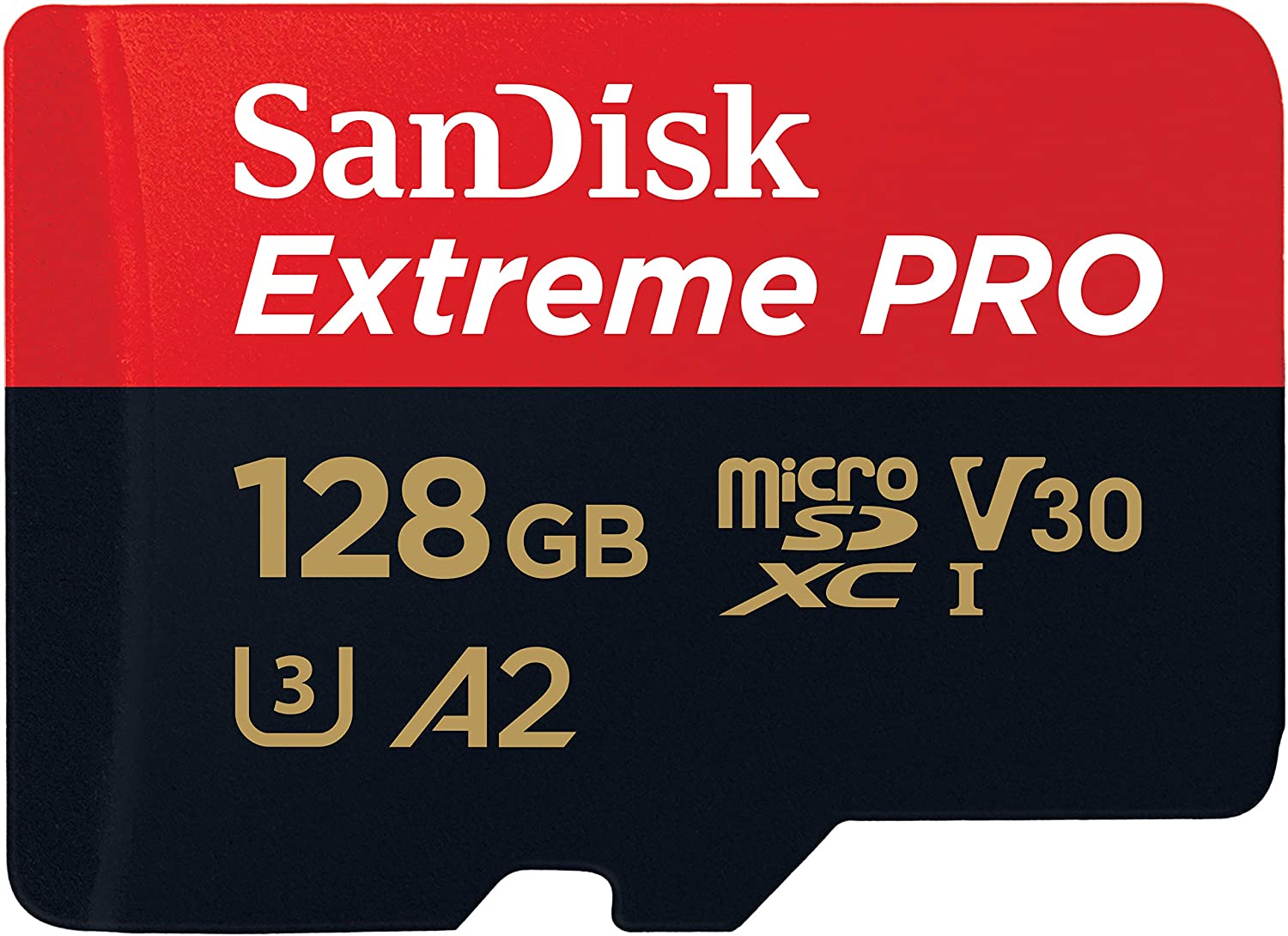 SanDisk Extreme Pro microSDXC-Karte 128 GB C10 UHS-I UHS-3 v30